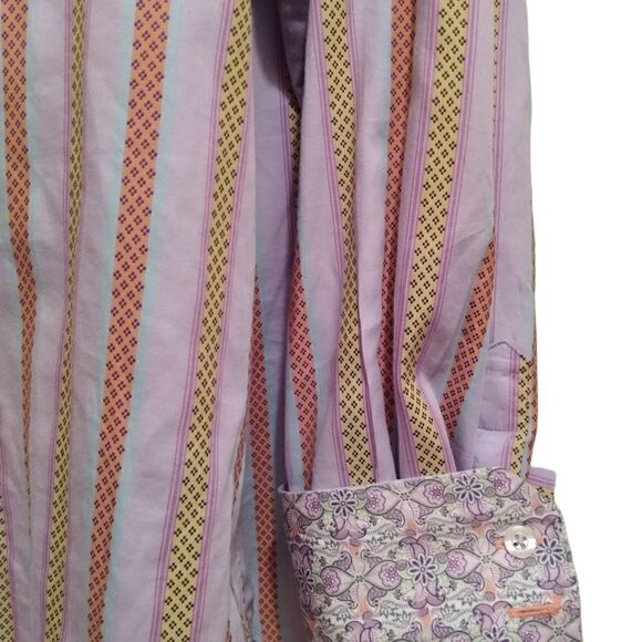 Robert Graham mens striped shirt size XL TG - Picture 4 of 8